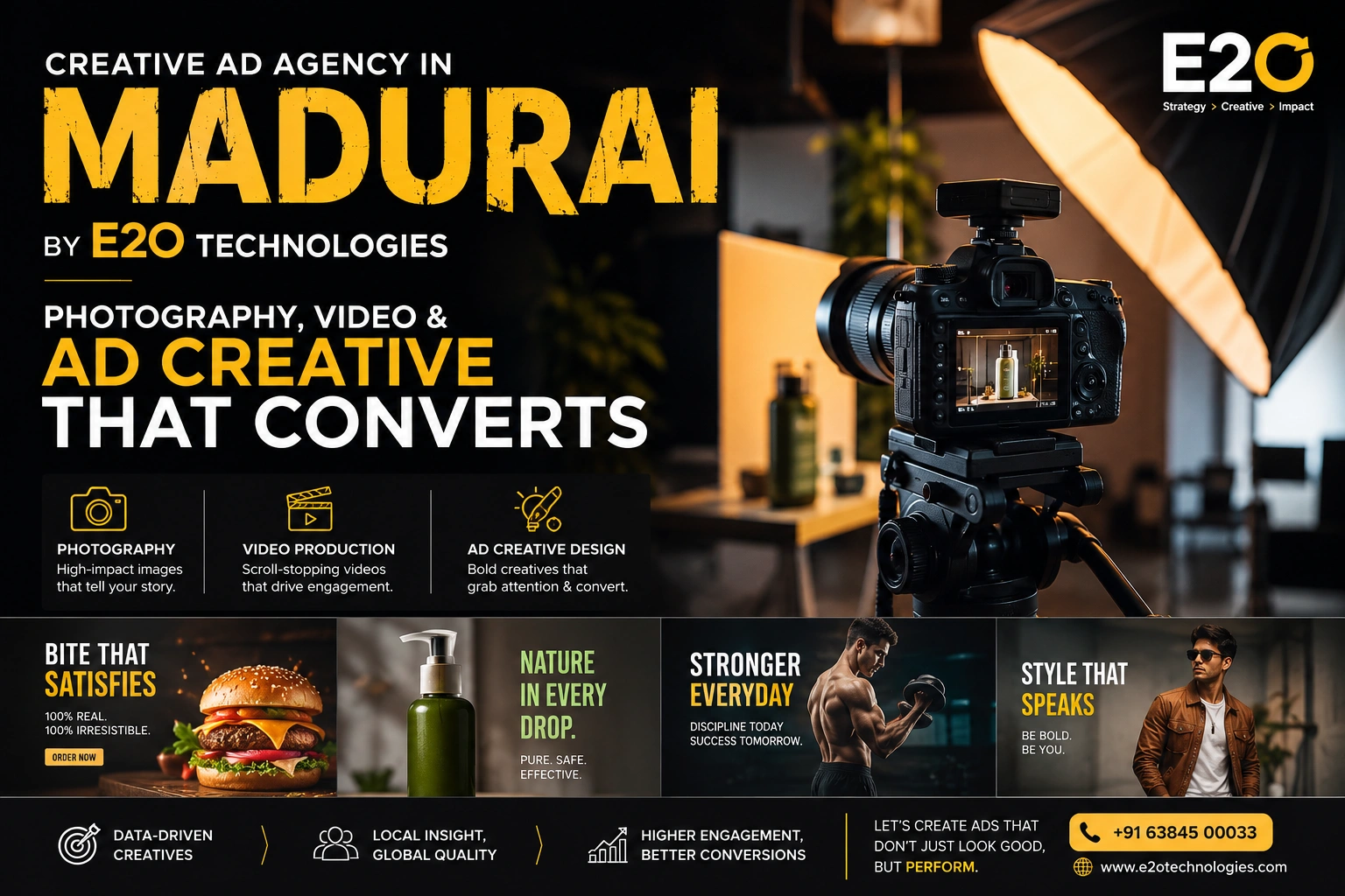 Creative Ad Agency in Madurai by E2O Technologies