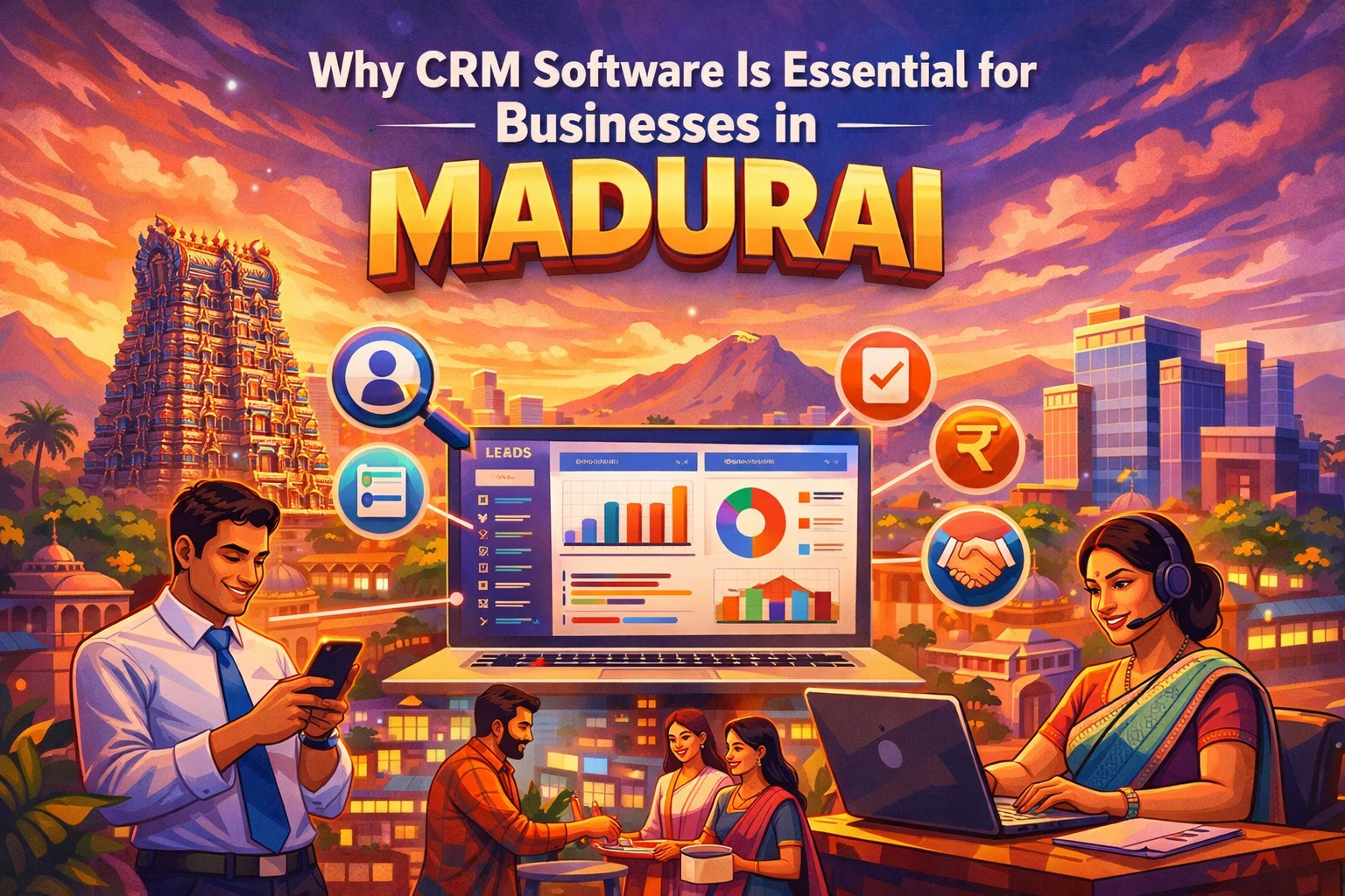 Saas CRM in Madurai