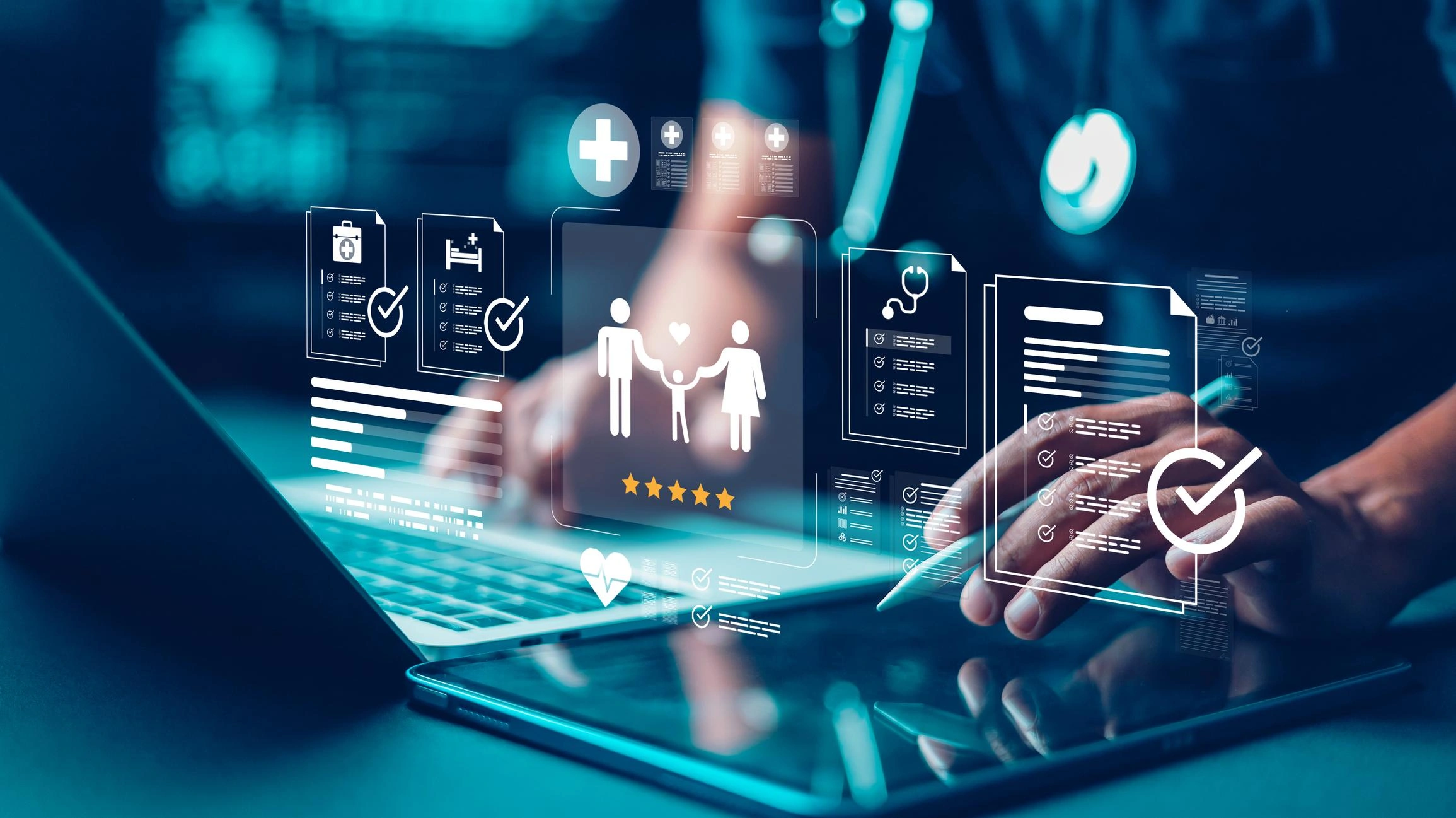 Digital Healthcare System with EMR