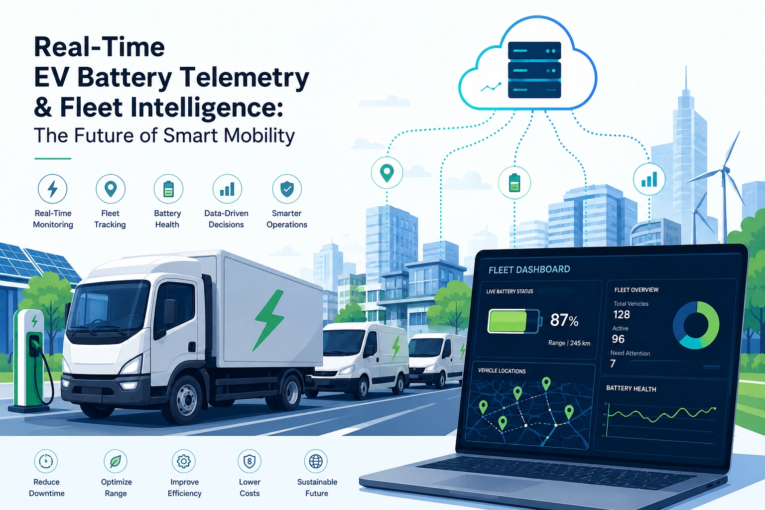 Real-time EV battery telemetry and fleet intelligence
