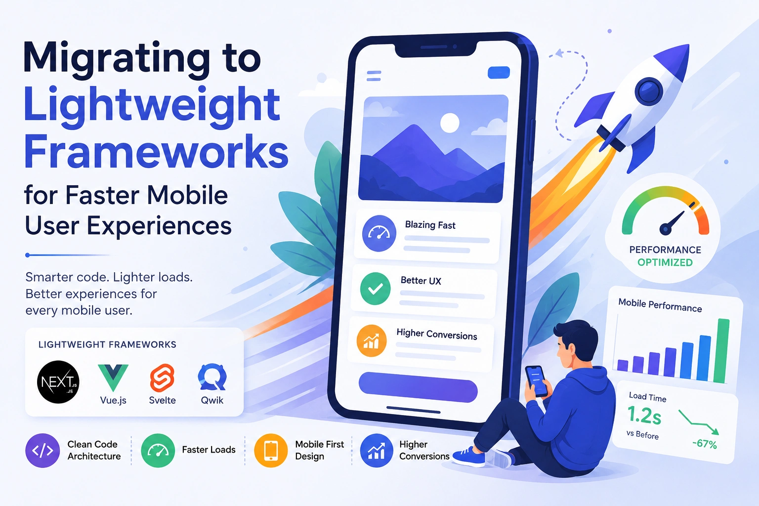 Migrating to Lightweight Frameworks for Faster Mobile User Experiences